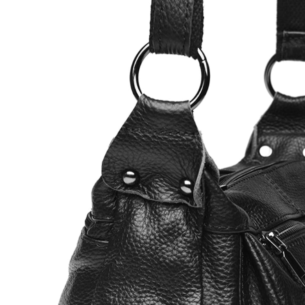 Жіноча шкіряна сумка Keizer K1106-black