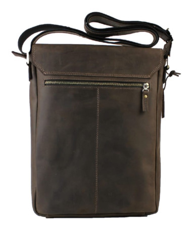 Bag for A4 documents vertical leather tablet 354155(48)