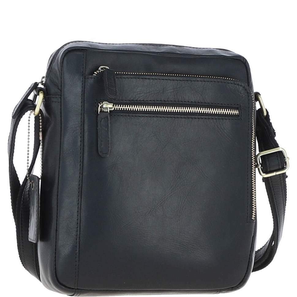 Cумка чоловіча Ashwood K42 Black (Чорний)