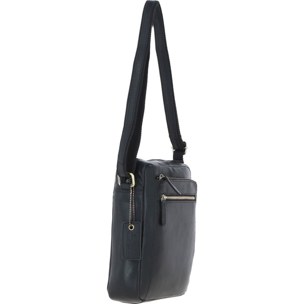 Cумка чоловіча Ashwood K42 Black (Чорний)