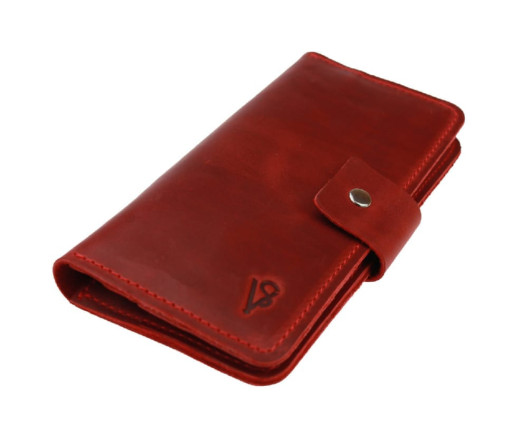 Гаманець жіночий шкіряний великий SULLIVAN 80261(10) червоний