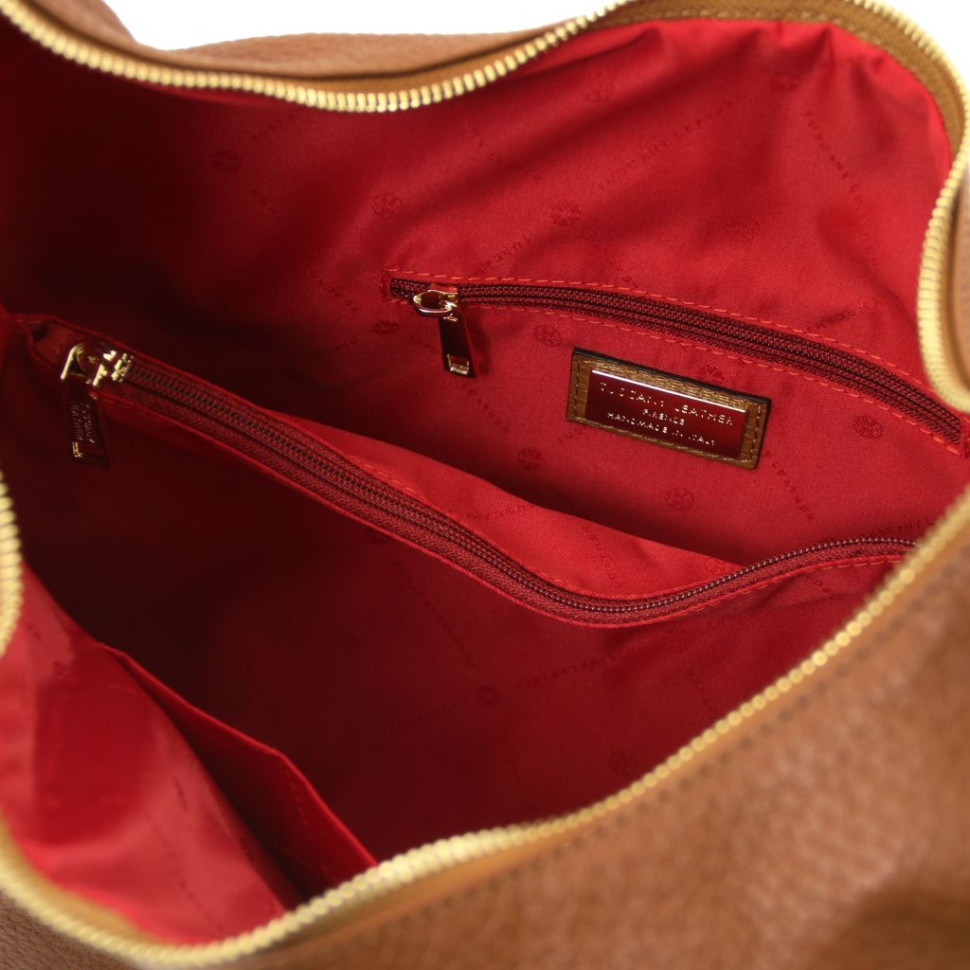 Plenia Leather shopping bag