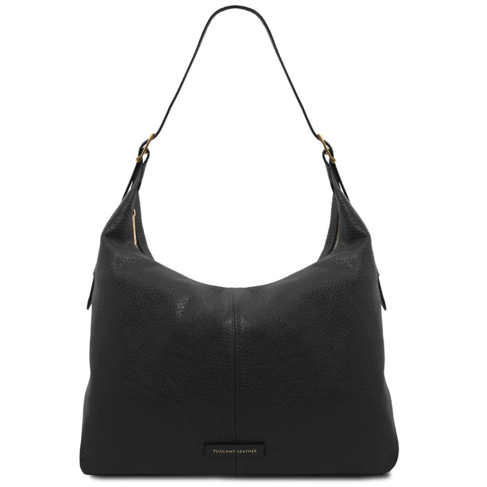 Plenia Leather shopping bag