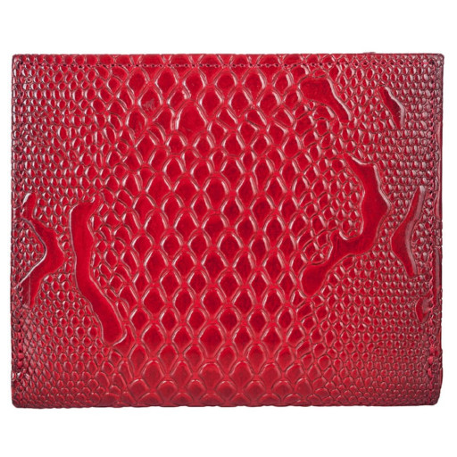 Кошелек женский кожаный Desisan 755-500 красный узор