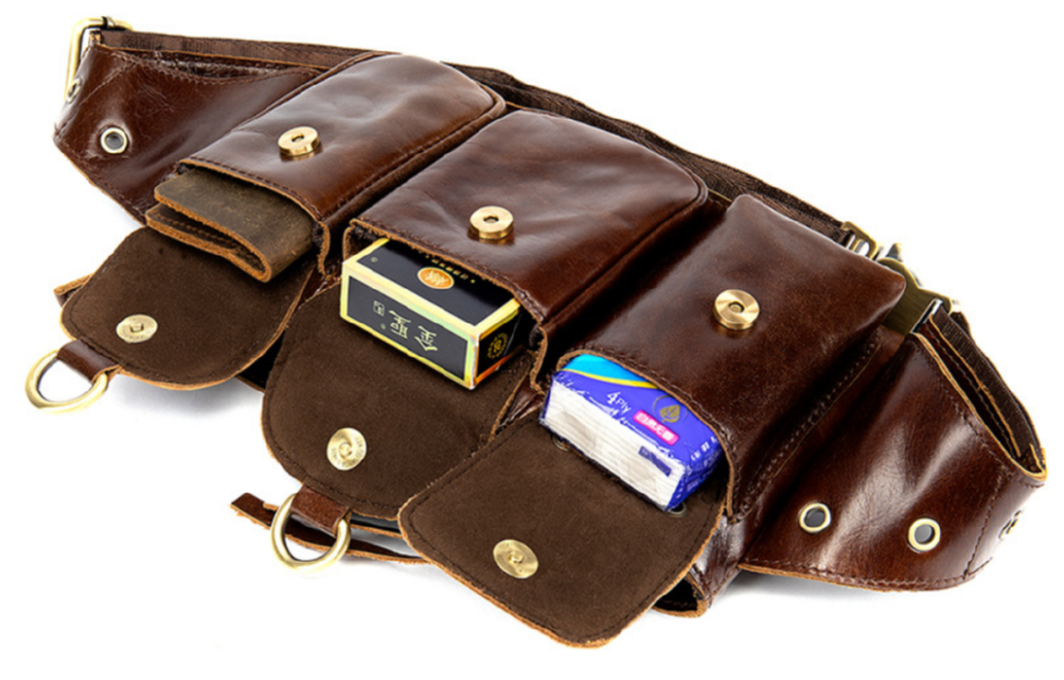 Бананка Vintage 20011 Коричнева