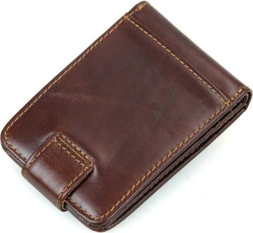 Кредитница чоловіча Vintage 14509 шкіряна Коричнева