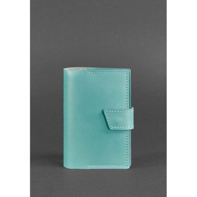 Leather Passport Cover 4.0 Turquoise