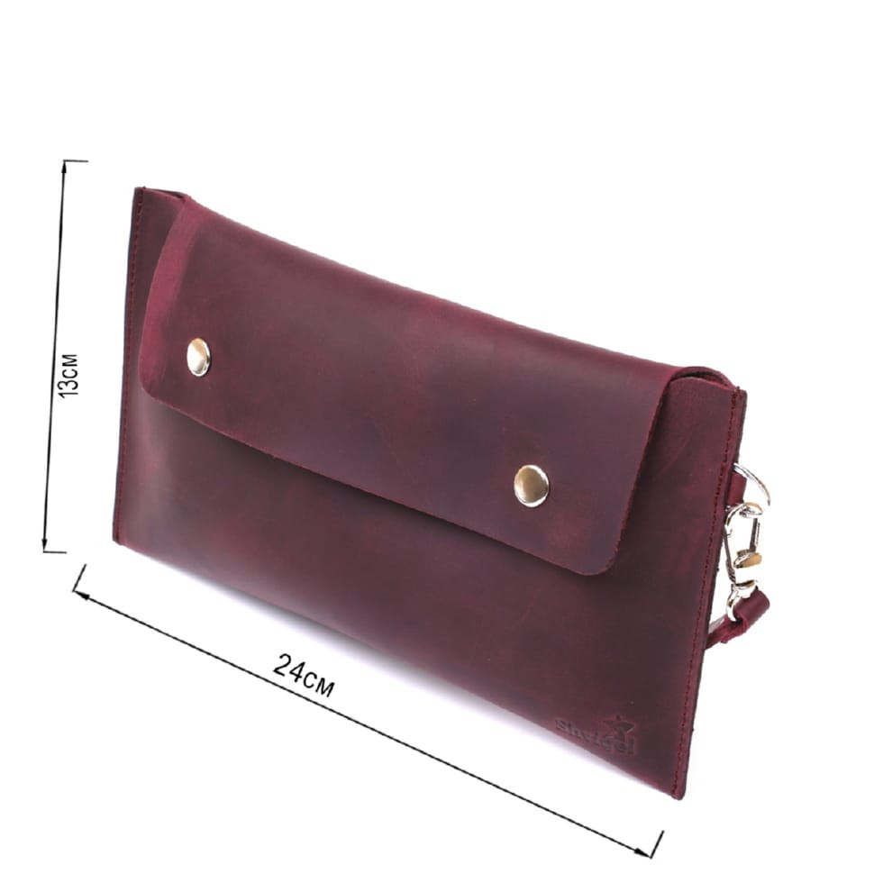 Урожай жіноча тревел-косметичка Shvigel 16429 Бордовий