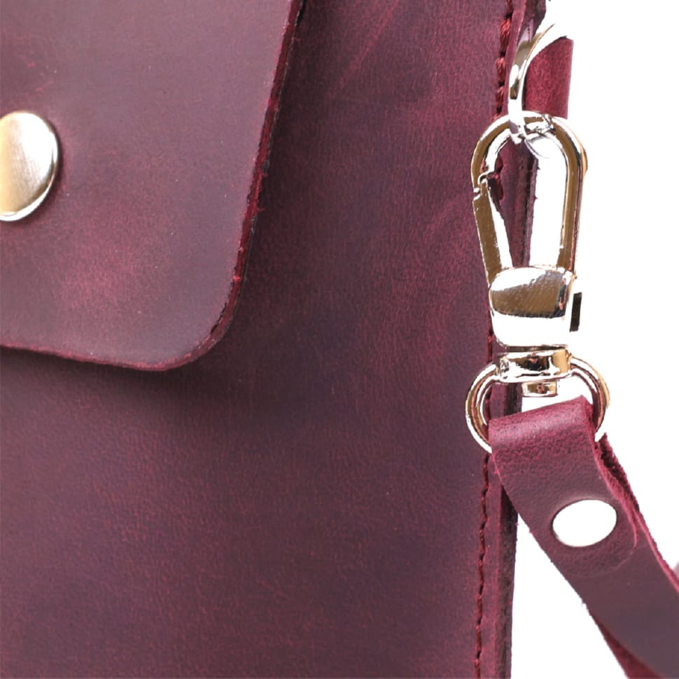 Урожай жіноча тревел-косметичка Shvigel 16429 Бордовий