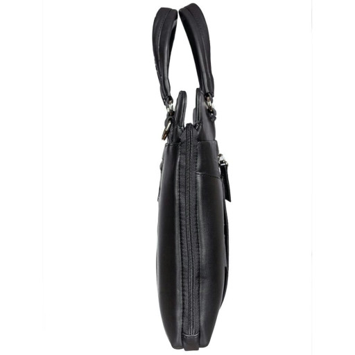 М'який портфель шкіряний BOND 1132-101 чорний