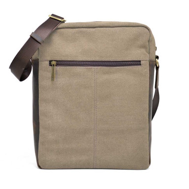 Mens canvas crossbody bag TARWA RSc-1810-4lx
