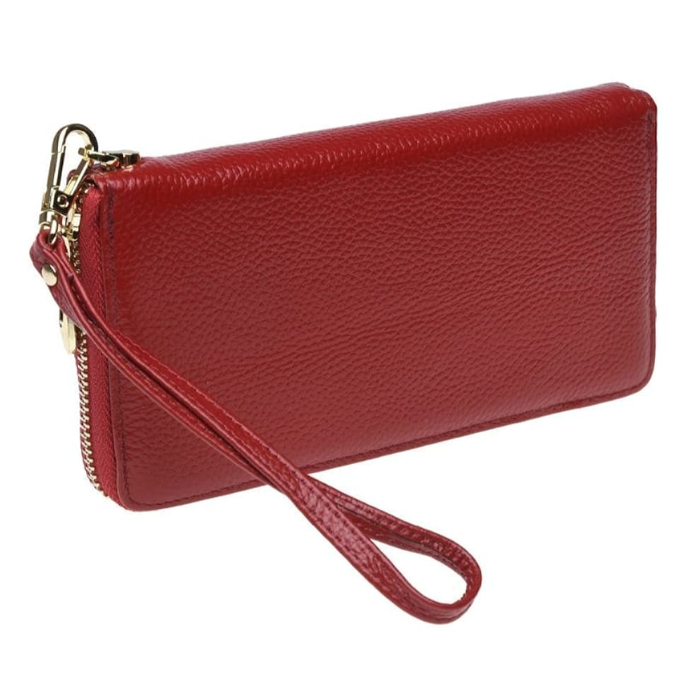 Жіночий шкіряний гаманець Keizer K12707-red