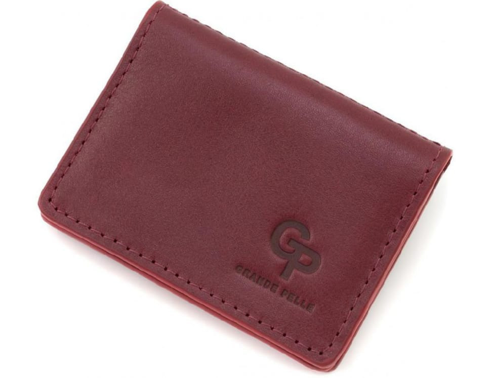 ID паспорт посвідчення Grande Pelle 221661 бордова