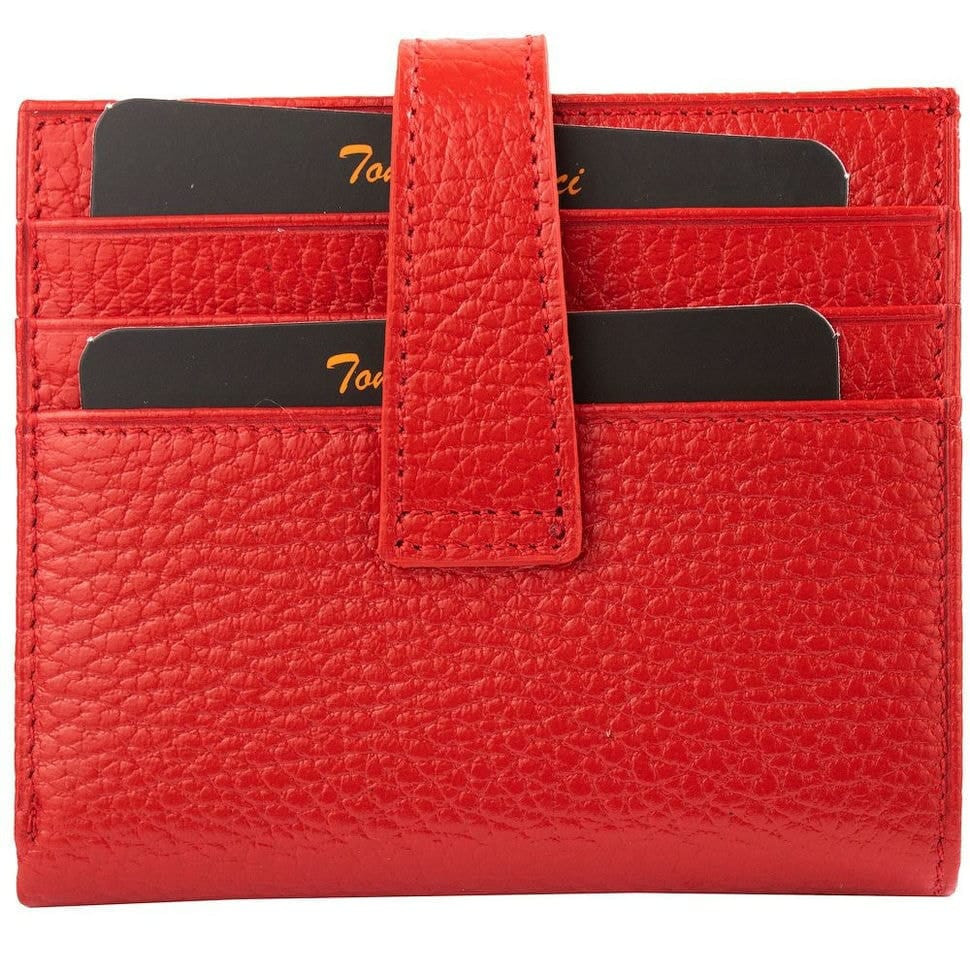 Гаманець-кредитниця шкіряна Tony Bellucci T879-282 червона