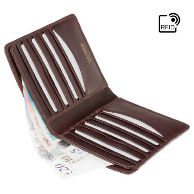 Гаманець чоловічий Visconti CR93 Predator c RFID (Brown)