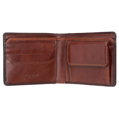Кошелек мужской Visconti AT60 Arthur c RFID (Burnish Tan)