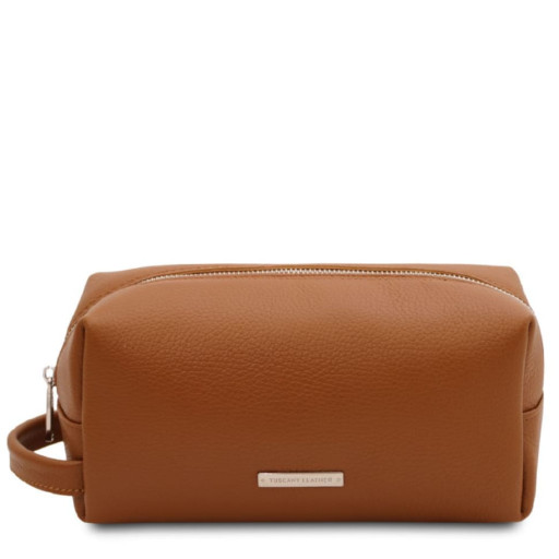 Шкіряна косметичка несесер з ручкою Tuscany TL142324