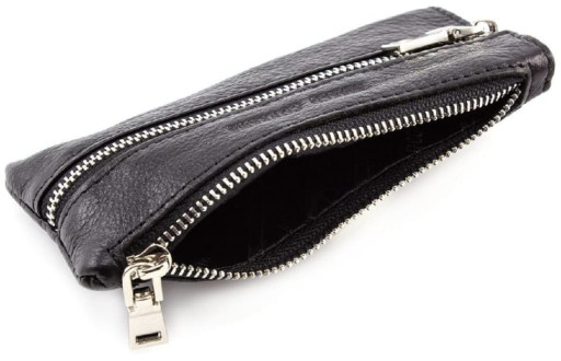 Чорна шкіряна ключниця Marco Coverna 017-1