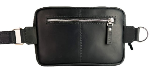 Сумка бананка на пояс 1062(26) чорна