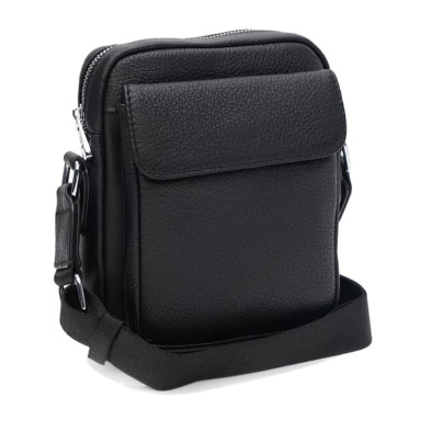 Мужская кожаная сумка Ricco Grande K12116-1-black
