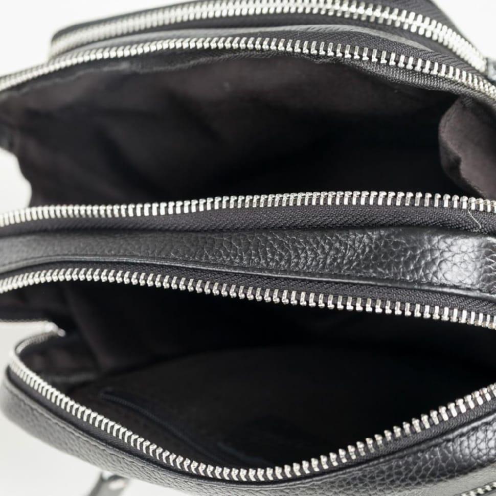 Сумка чоловіча через плече із натуральної шкіри Tiding Bag M5610A