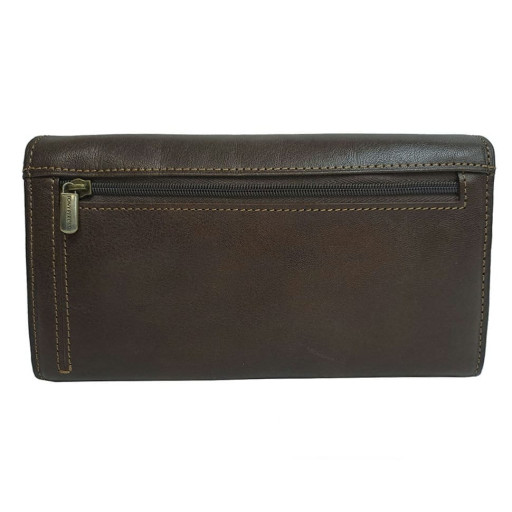 Шкіряне портмоне Italico 1164 moro коричневий