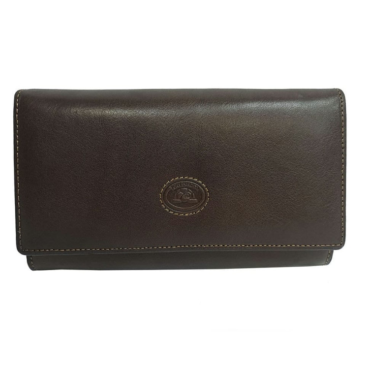 Leather wallet Italico 1164 moro brown - buy at a bargain price in