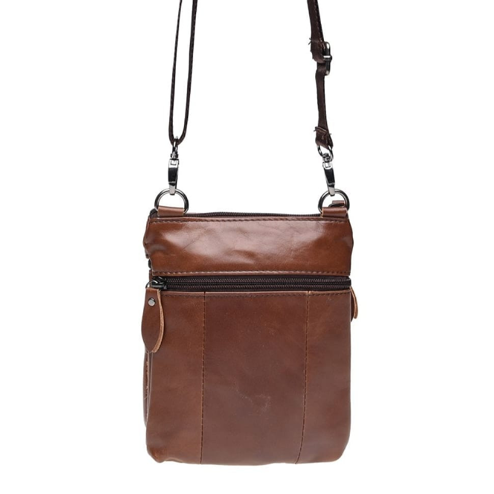 Чоловіча шкіряна сумка Keizer K1701-brown