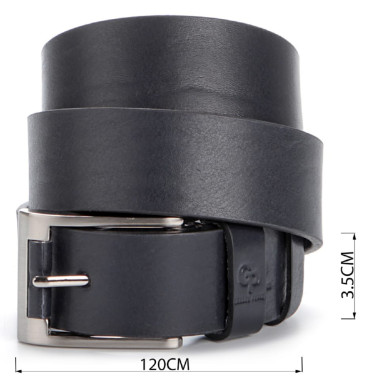 Men's belt GRANDE PELLE 00771 Blue