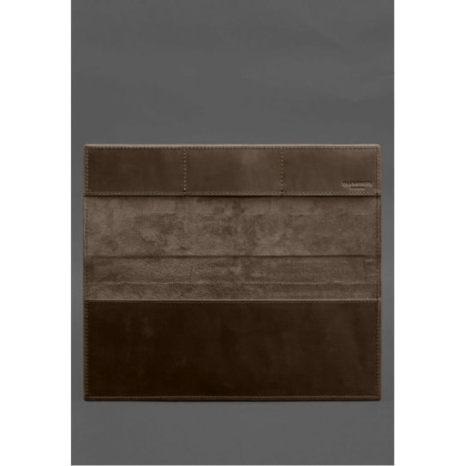 Настільний планер із блоком на пружині темно-коричневий Crazy Horse