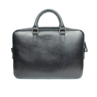 Шкіряна ділова сумка Briefcase 2.0 чорний сап'ян