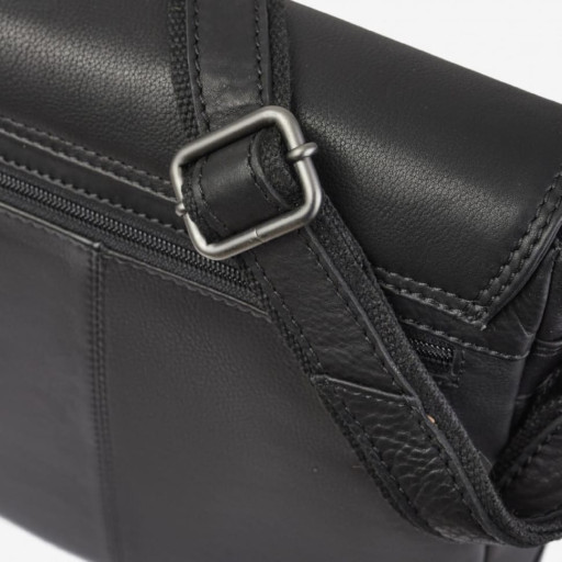 Шкіряна сумка через плече месенджер HILL BURRY HB3076A