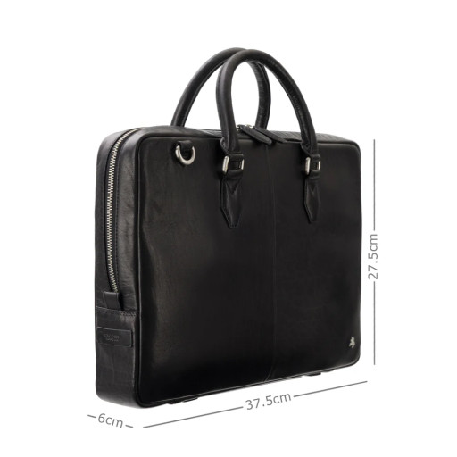 Чоловіча сумка для ноутбука 13 Visconti ML50 Carl (Black)