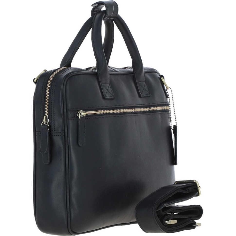 Cумка мужская Ashwood K46 Black (Черный)