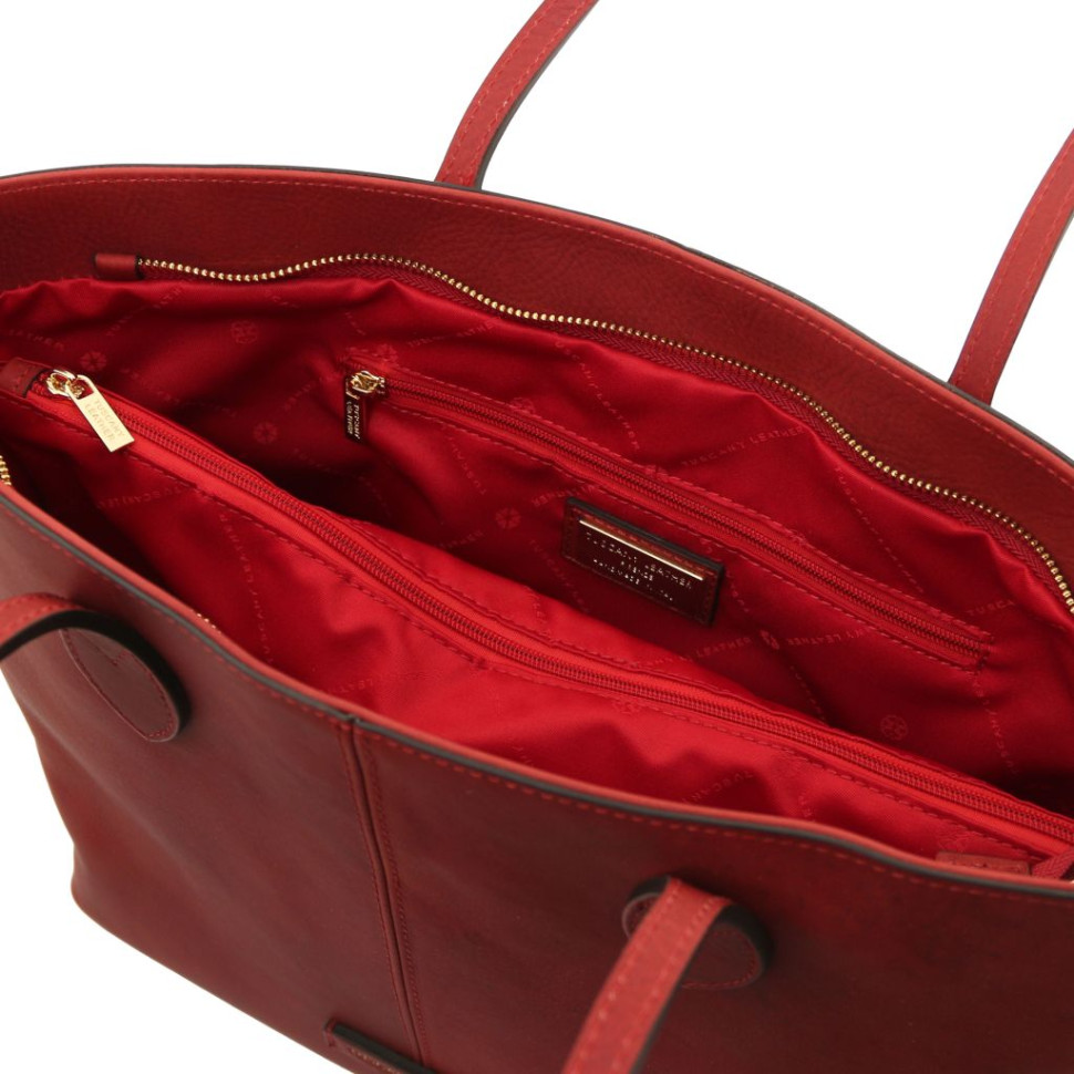 Essenza Leather shoulder bag