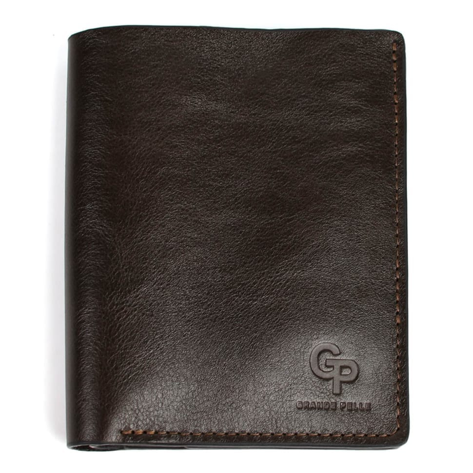 Mens leather wallet with AirTag Grande Pelle 518620