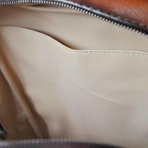 Pratesi BCH102 - Firenze Laptop Backpack in cow leather B102 Bruce Chianti