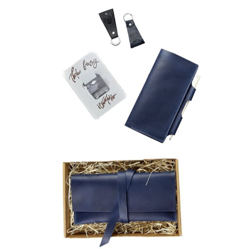 Набір шкіряних аксесуарів мандрівникові Рим для пари