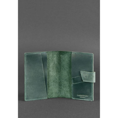 Leather Passport Cover 4.0 Green