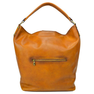 Pratesi BCO354 - Sant'Ellero B354 Shoulder Bag in cow leather Sant'Ellero B354 Cognac