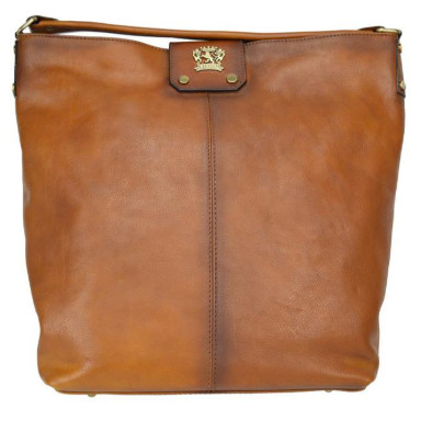 Pratesi BCO354 - Sant'Ellero B354 Shoulder Bag in cow leather Sant'Ellero B354 Cognac