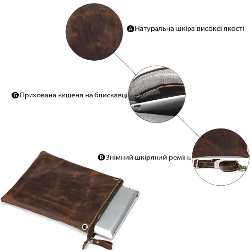 Сумка на пояс нейлон Vintage 20649 Синя