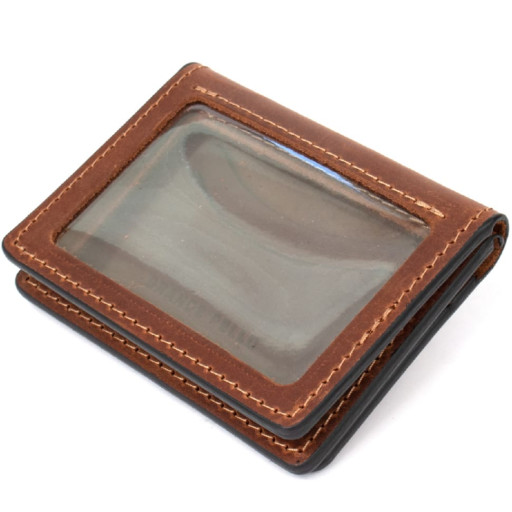 Ключниця з монетницею GRANDE PELLE 11371 Чорний