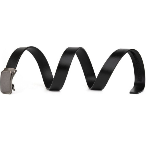 Матовий добротний чоловічий ремінь Vintage 20735 Чорний