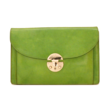 Pratesi RVE203/D - Tullia d'Aragona Lady Bag in cow leather Radica Green