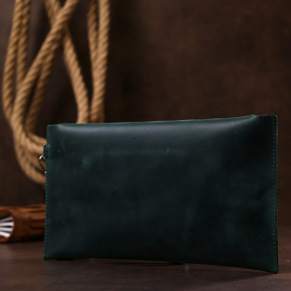 Урожай матова жіноча тревел-косметичка Shvigel 16430 Зелений