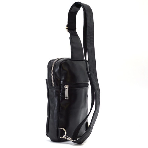 Шкіряний чоловічий слінг, косуха, рюкзак на одне плече GA-0205-3md TARWA