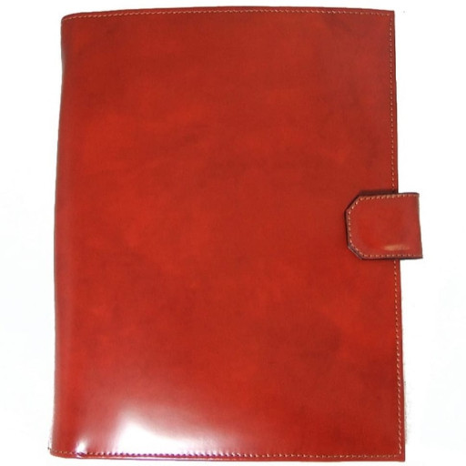 Pratesi RMA023 - Andrea del Sarto R A4 Portfolio in cow leather Radica Brown