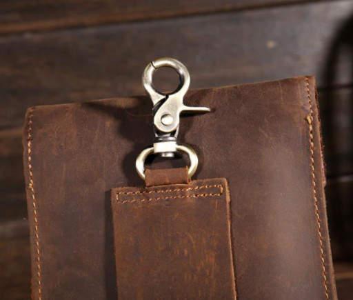 Оригінальний шкіряний аксесуар, колір коричневий, Bexhill bx2089