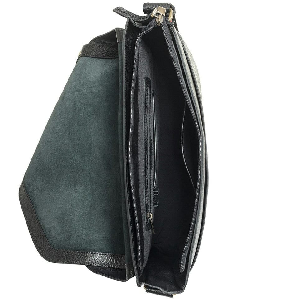 Сумка м'яка шкіра Tony Bellucci 5092-893 чорний флотар